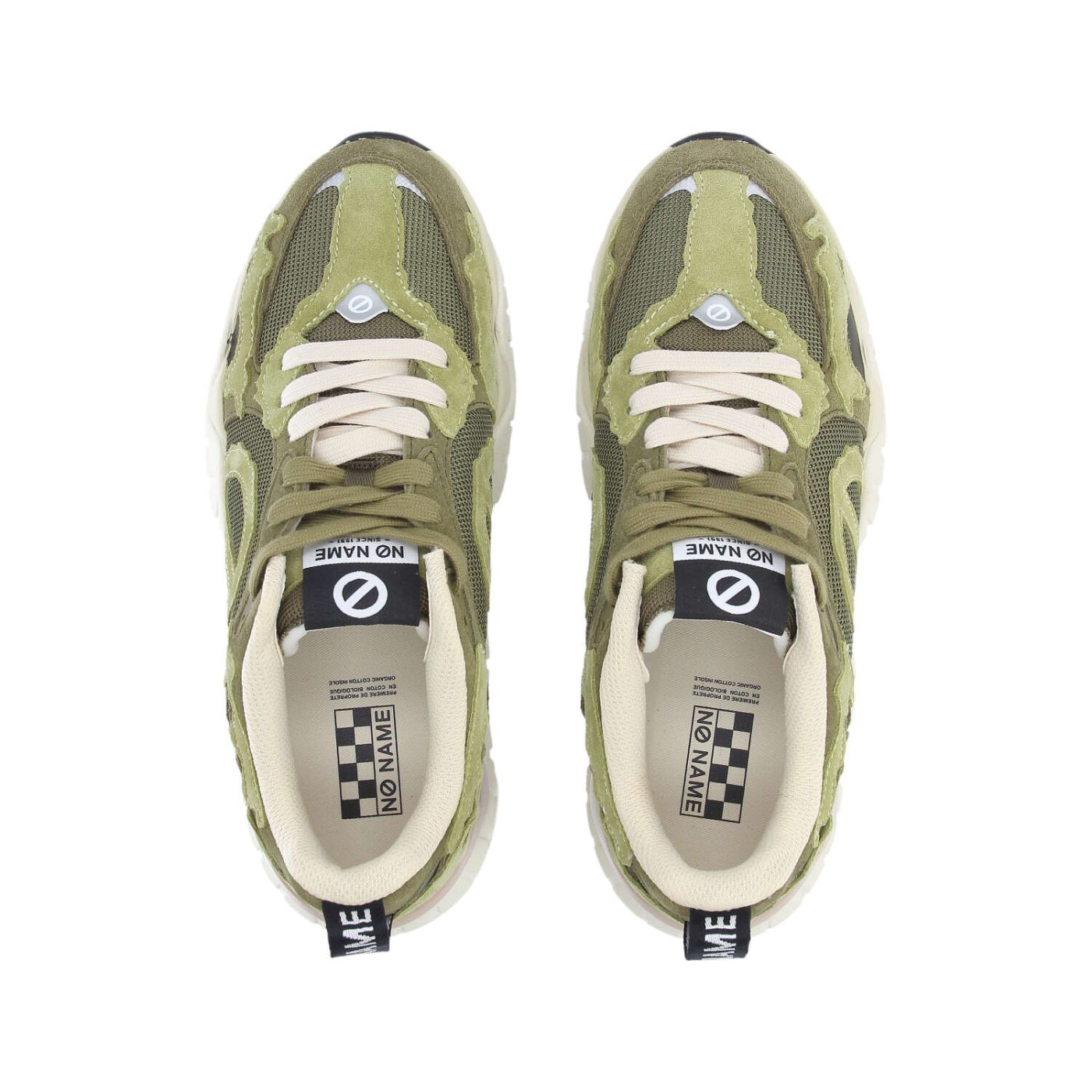 KRAZEE CAMO M - SUEDE/SUED/KNIT - VERT OLIVE/VERT KIWI